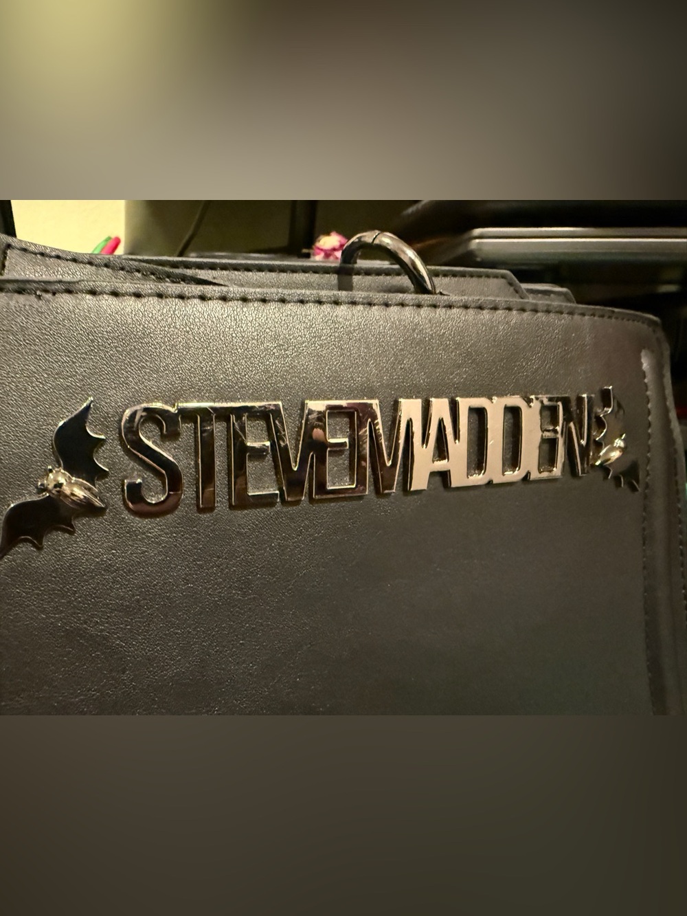 🦇 Used-Steve Madden Black Crossbody